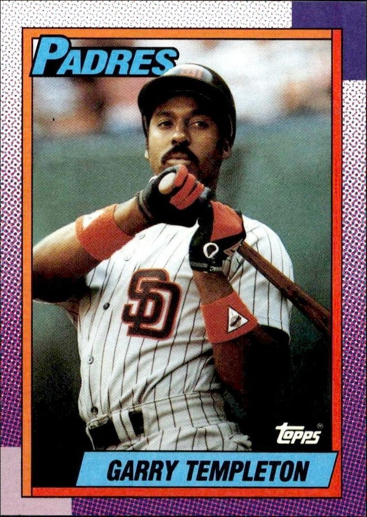 1990 Topps Garry Templeton #481 trading card