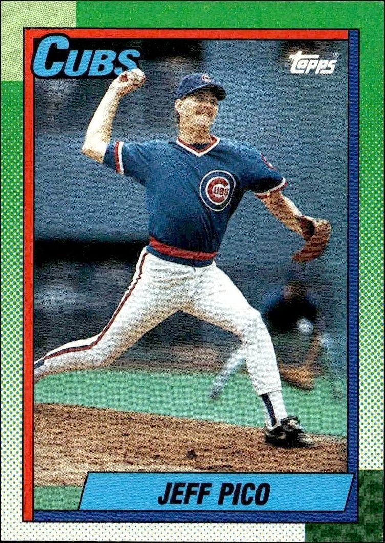 1990 Topps Jeff Pico #613 trading card