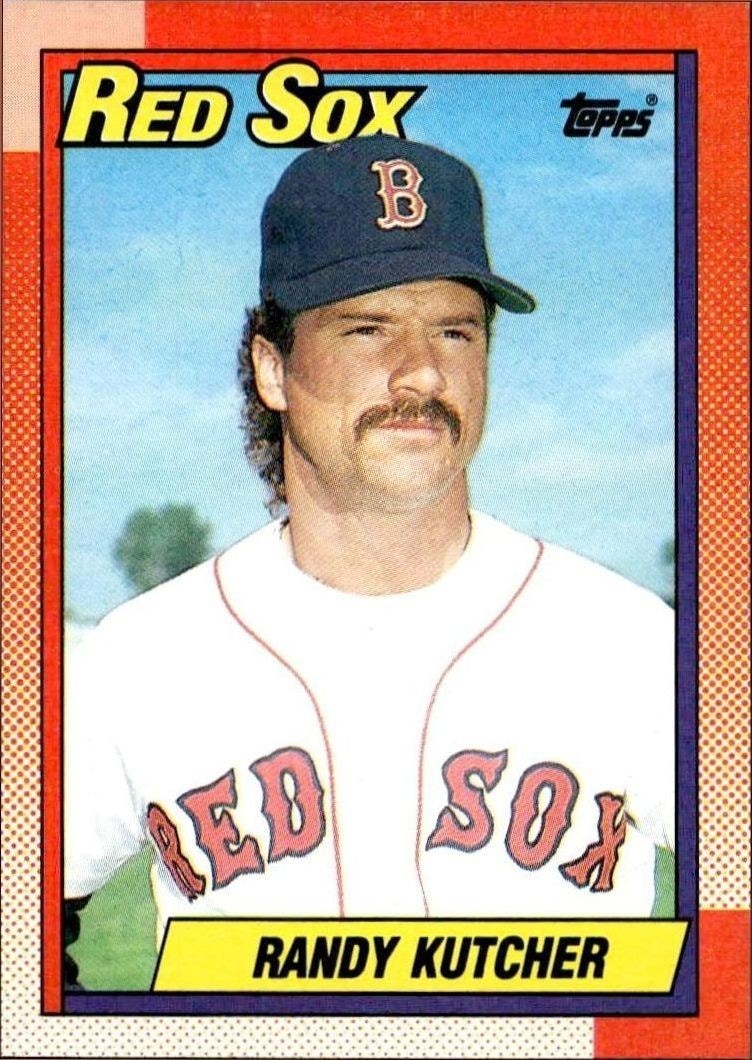 1990 Topps Randy Kutcher #676 trading card