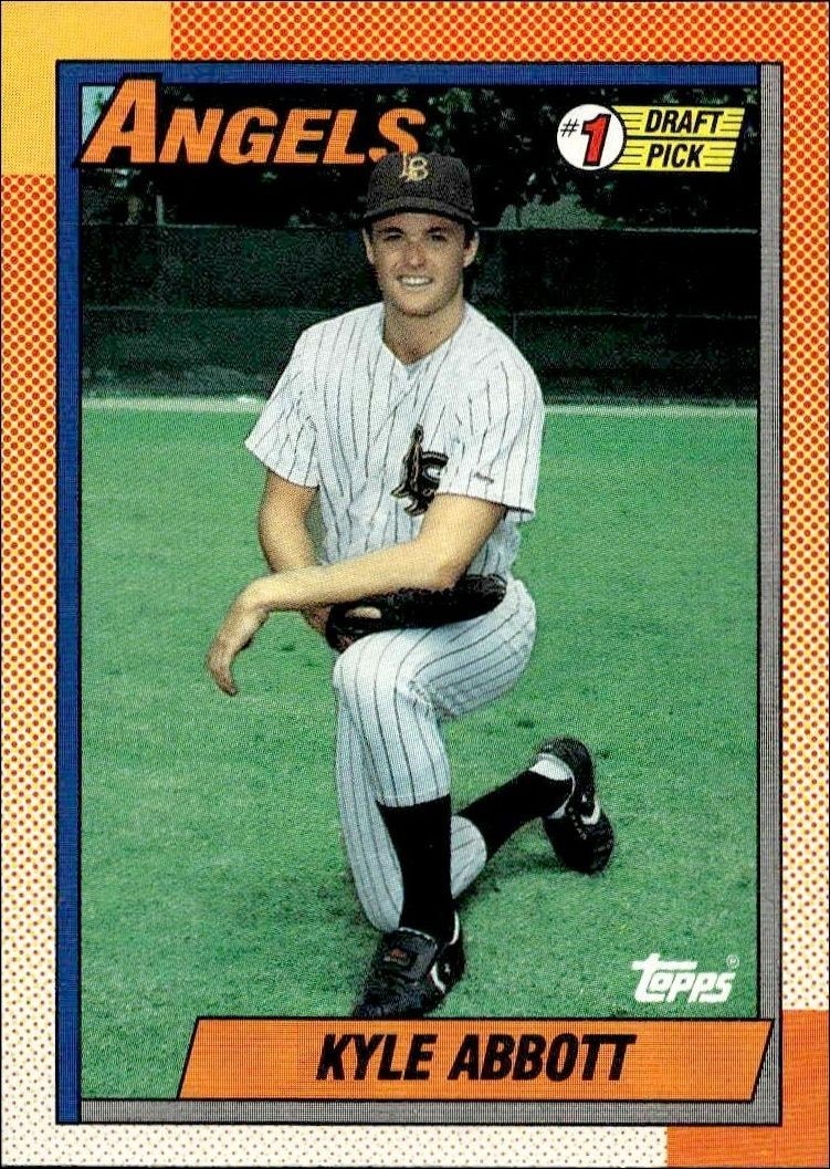 1990 Topps Kyle Abbott #444 trading card