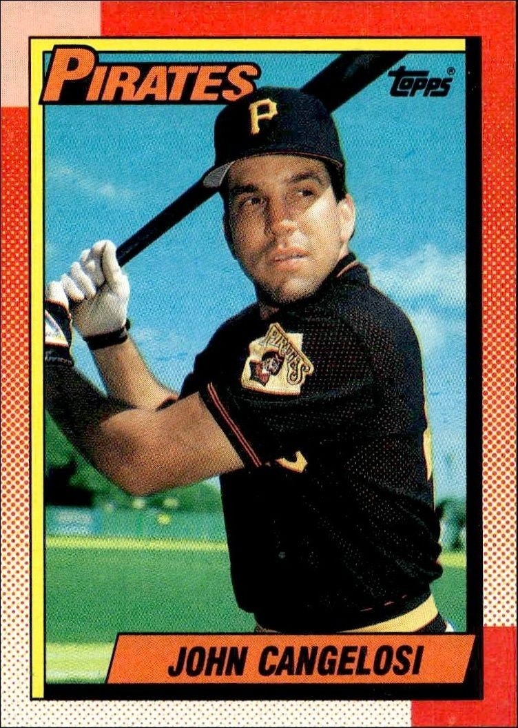 1990 Topps John Cangelosi #29 trading card