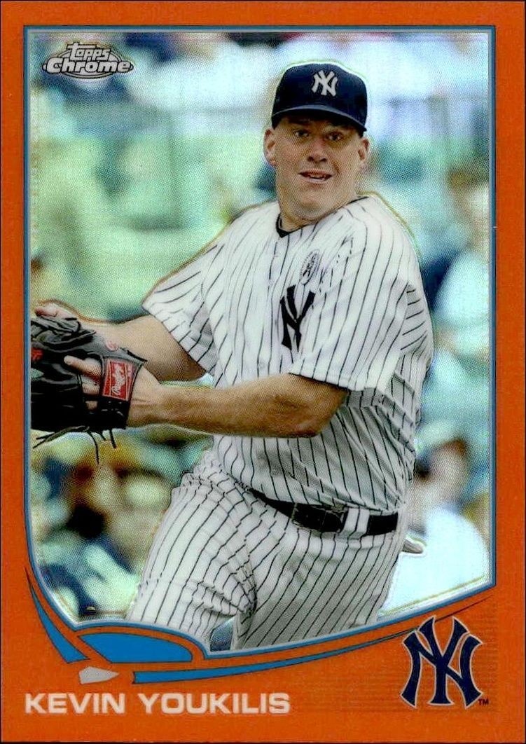 2013 Topps Chrome Kevin Youkilis #185 trading card