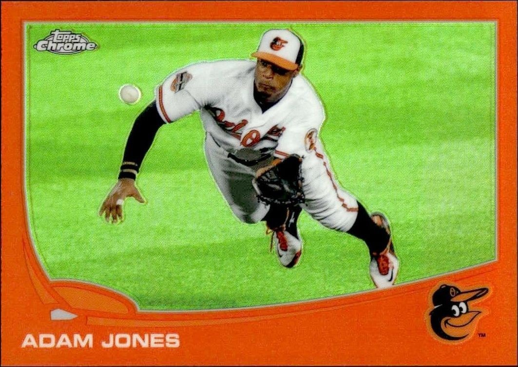 2013 Topps Chrome Adam Jones #152 trading card