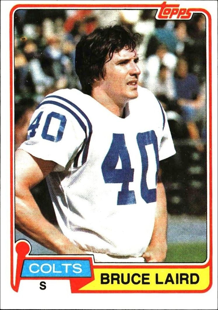 1981 Topps Bruce Laird #326 trading card