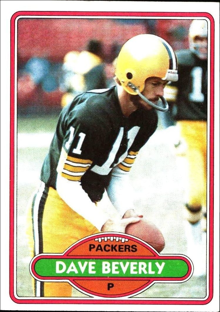 1980 Topps Dave Beverly #259 trading card