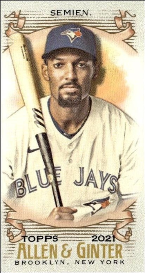 2021 Topps Allen & Ginter Marcus Semien #169 trading card