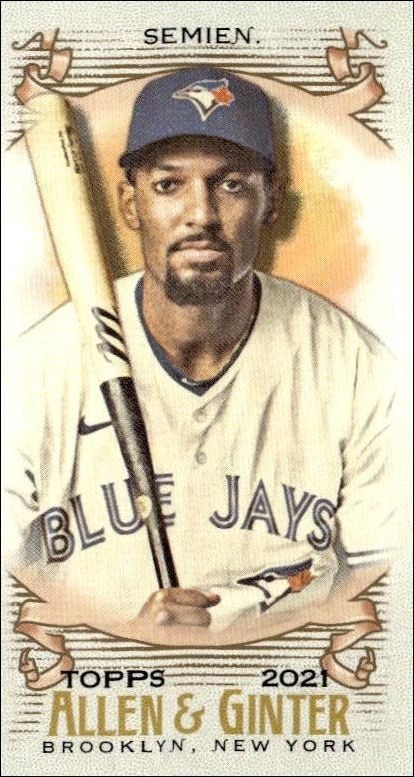 2021 Topps Allen & Ginter Marcus Semien #169 trading card
