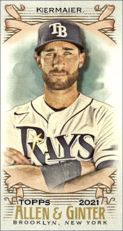 2021 Topps Allen & Ginter Kevin Kiermaier #246 trading card