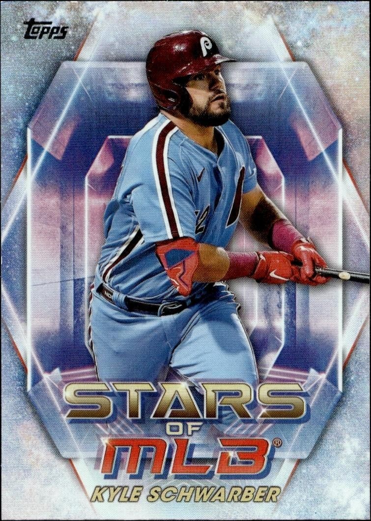2023 Topps Series 2 Kyle Schwarber #SMLB-53 trading card