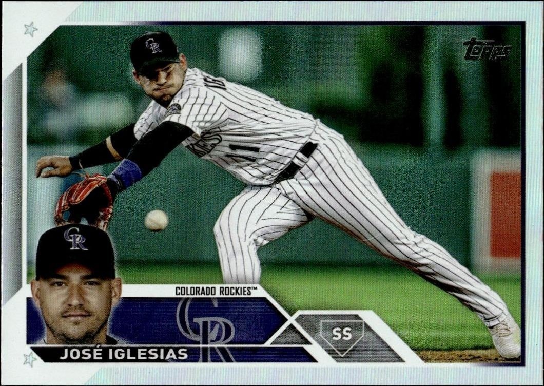 2023 Topps Series 2 Jose Iglesias #653 trading card