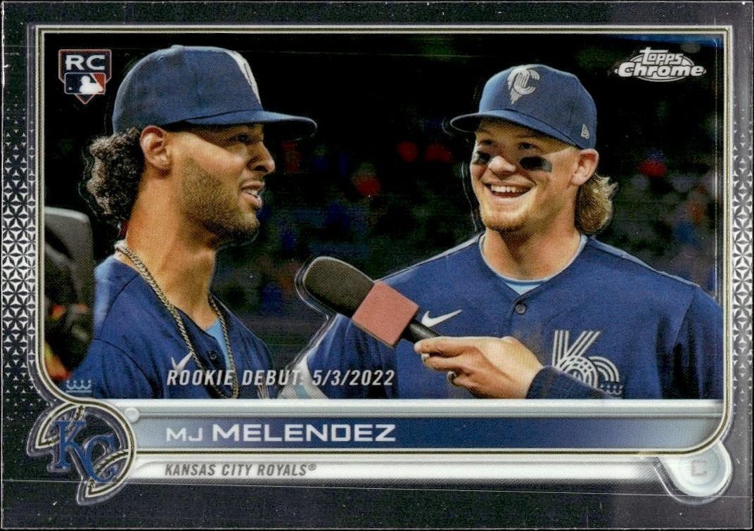2022 Topps Chrome Update MJ Melendez #USC84 trading card
