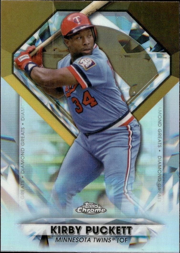 2022 Topps Chrome Update Kirby Puckett #DGC-38 trading card