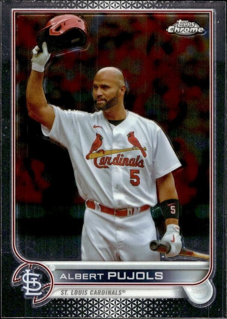2022 Topps Chrome Update Albert Pujols #USC50 trading card