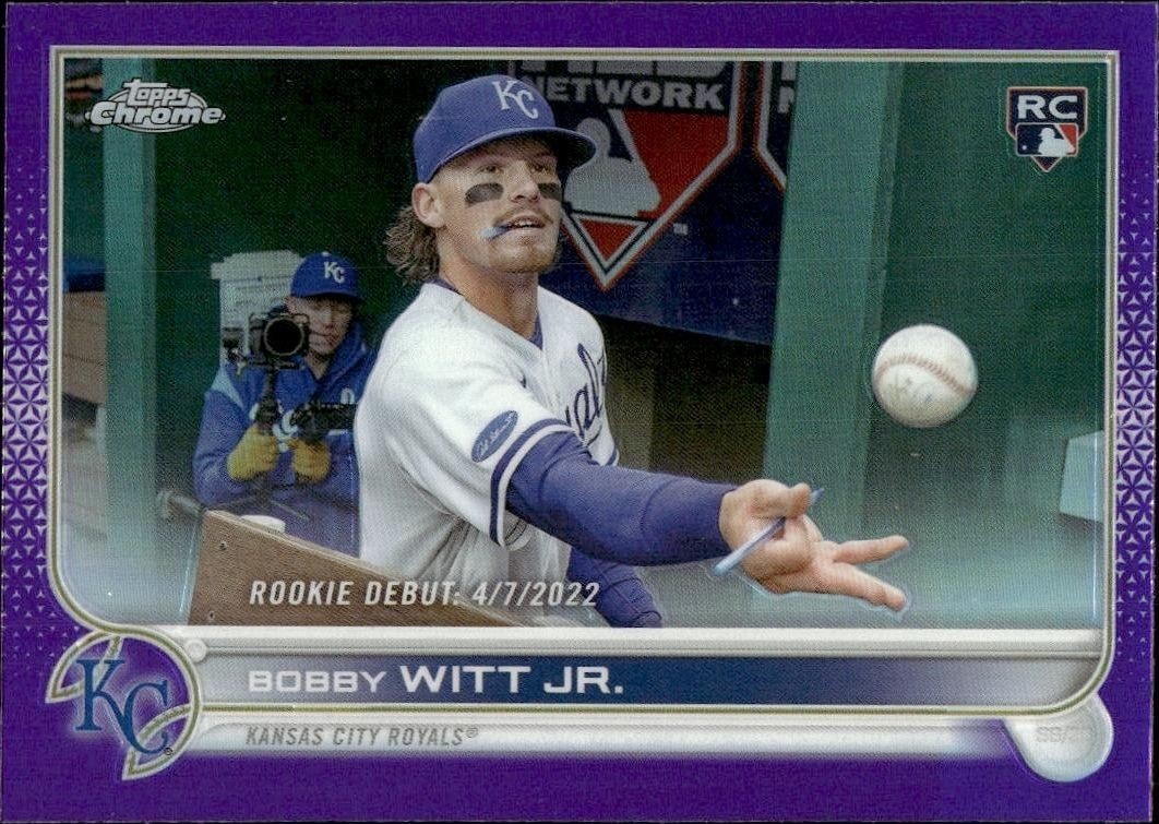 2022 Topps Chrome Update Bobby Witt Jr. #USC176 trading card