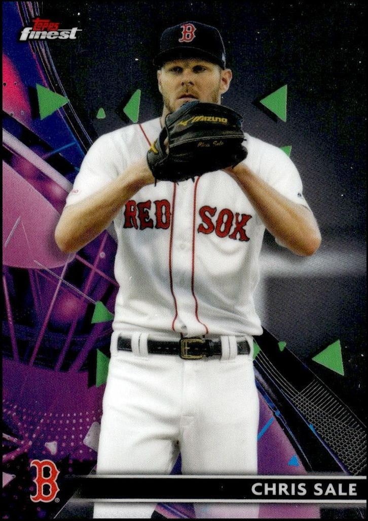 2021 Topps Finest Chris Sale #61 trading card