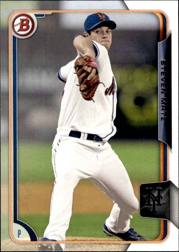 2015 Bowman Draft Steven Matz #BP124 trading card