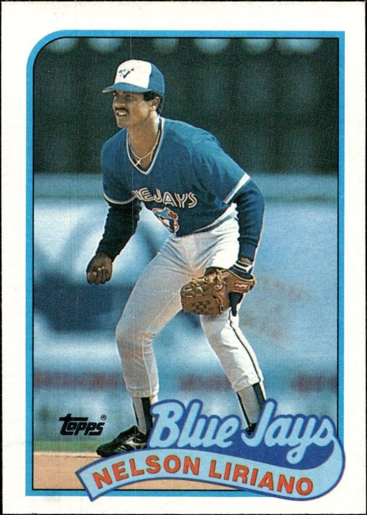 1989 Topps Nelson Liriano #776 trading card