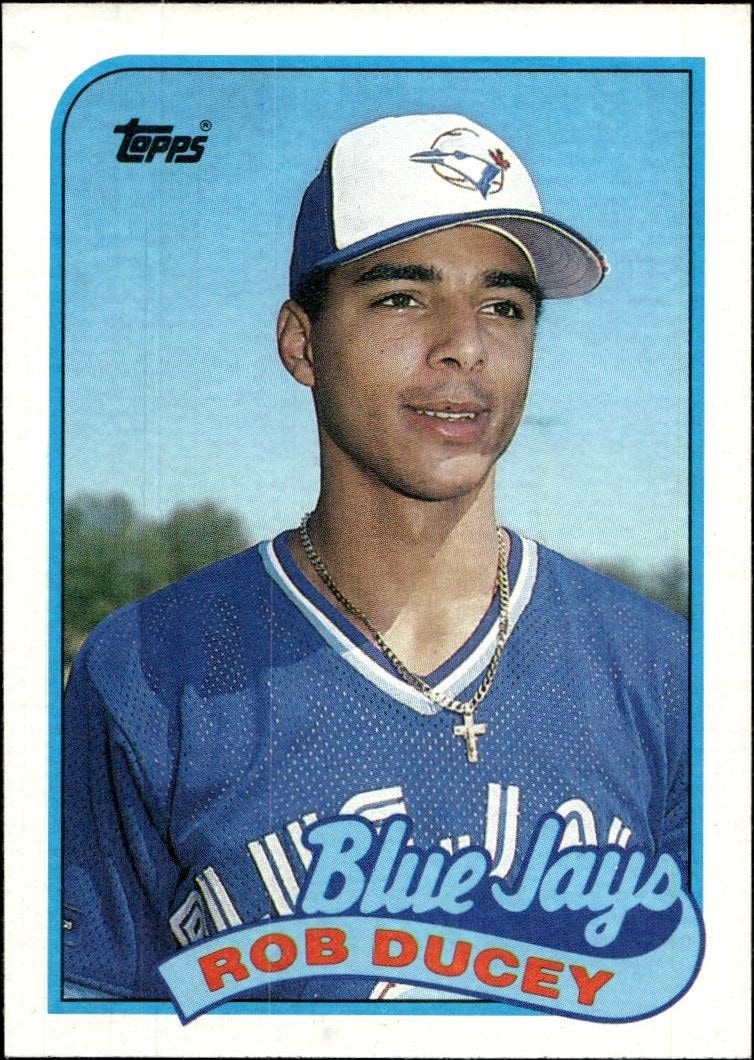 1989 Topps Rob Ducey #203 trading card