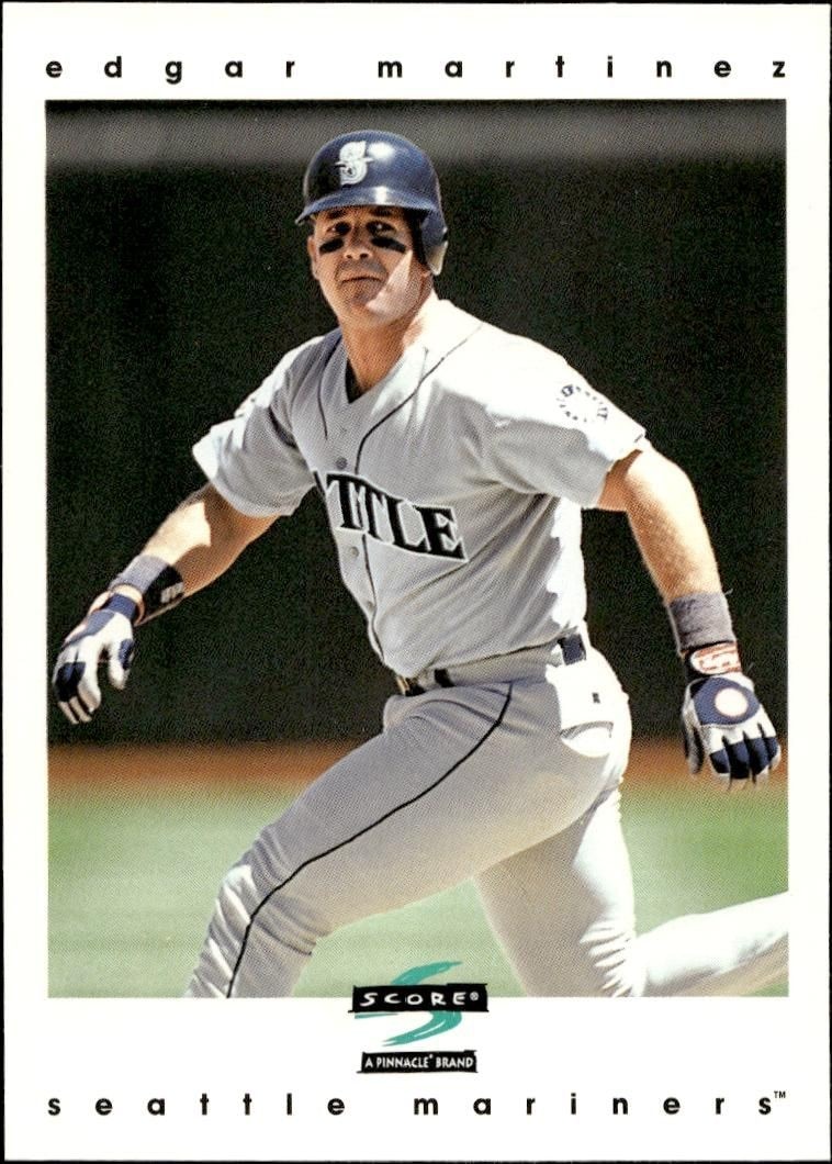 1997 Pinnacle Score Edgar Martinez #56 trading card