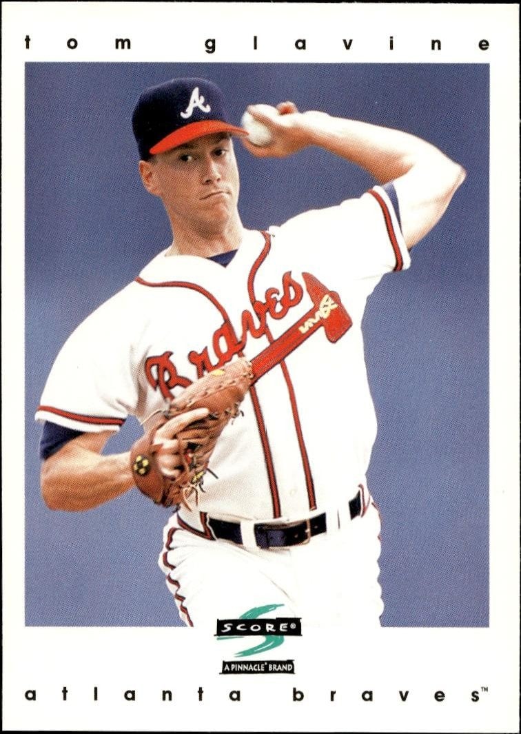 1997 Pinnacle Score Tom Glavine #89 trading card