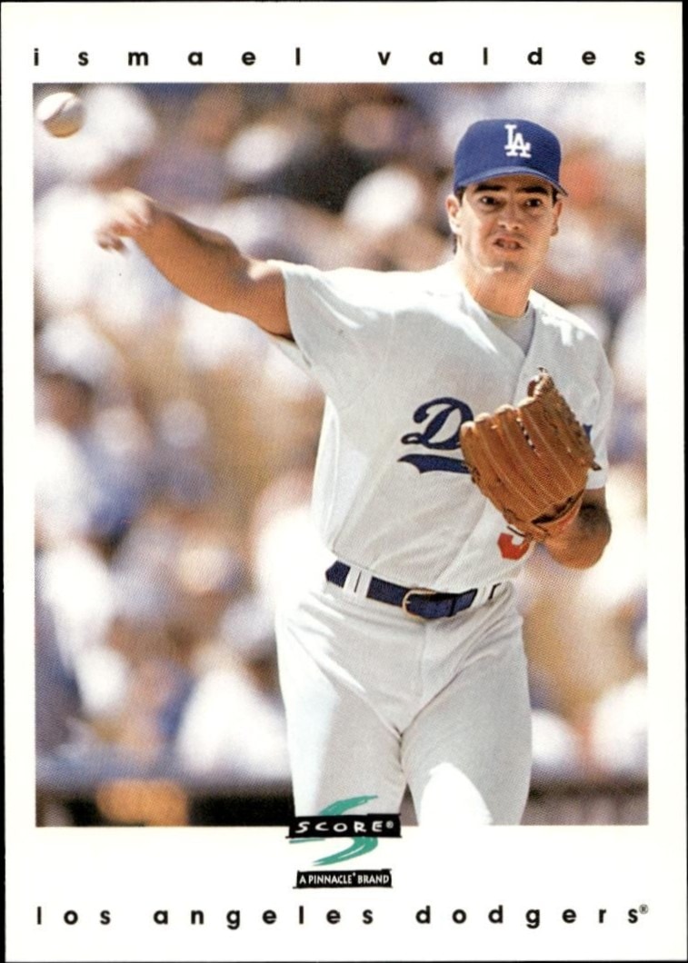 1997 Pinnacle Score Ismael Valdes #16 trading card