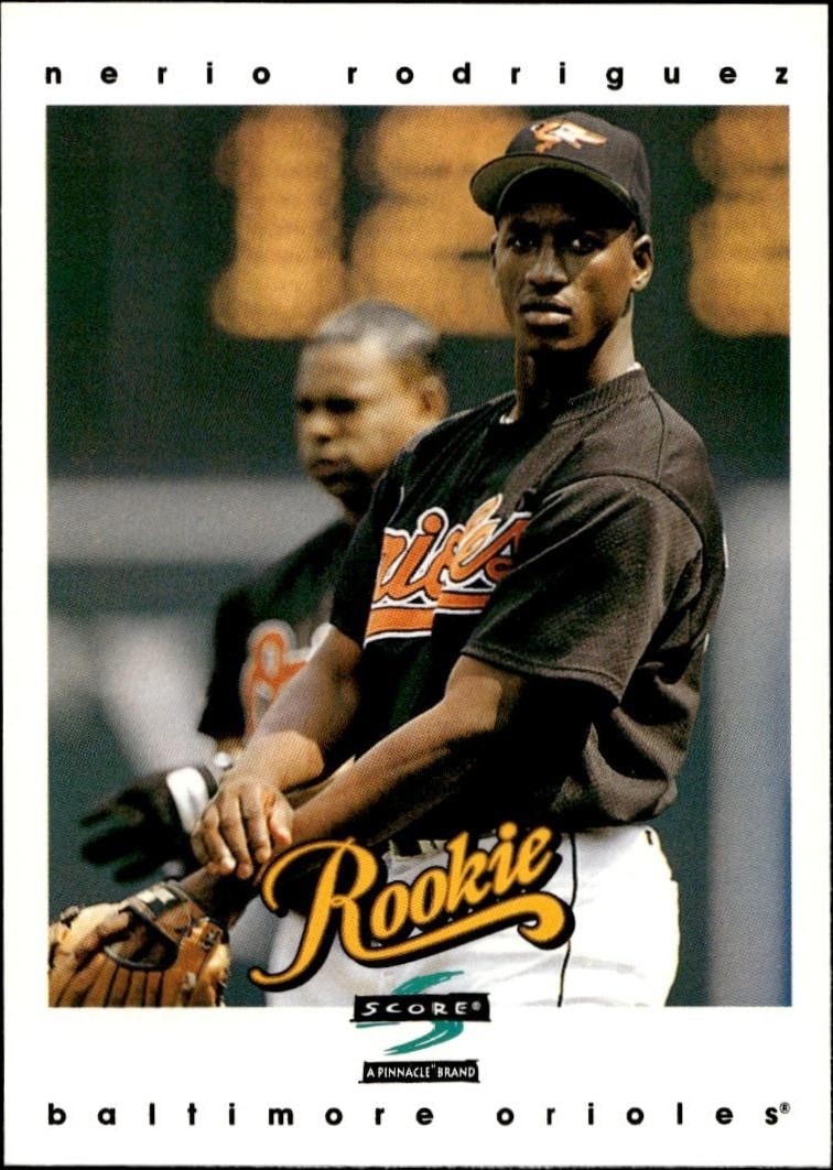 1997 Pinnacle Score Nerio Rodriguez #308 trading card