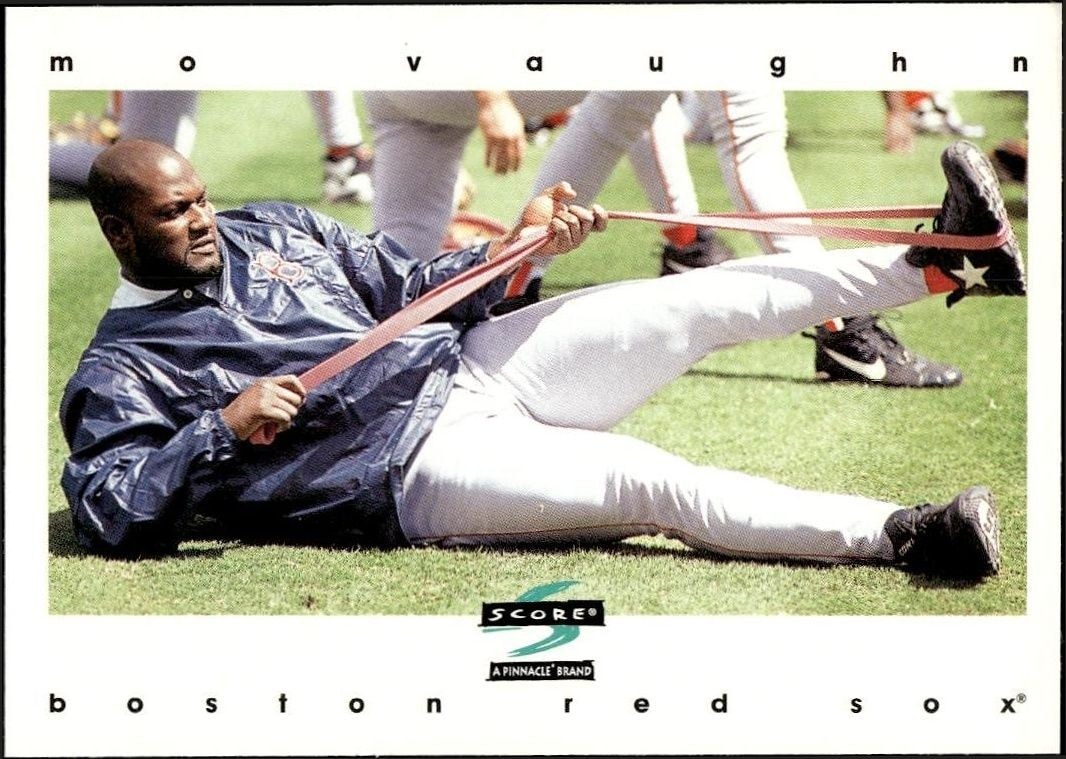1997 Pinnacle Score Mo Vaughn #93 trading card