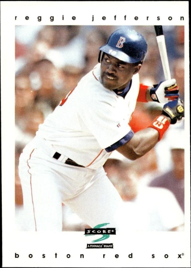 1997 Pinnacle Score Reggie Jefferson #110 trading card