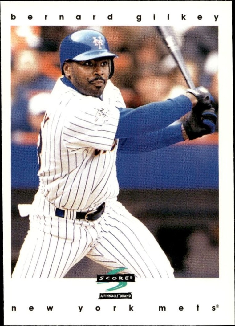 1997 Pinnacle Score Bernard Gilkey #109 trading card