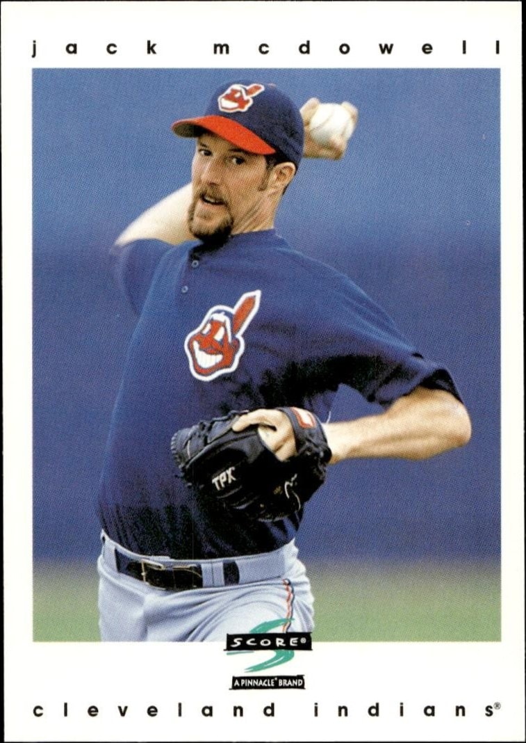 1997 Pinnacle Score Jack McDowell #85 trading card