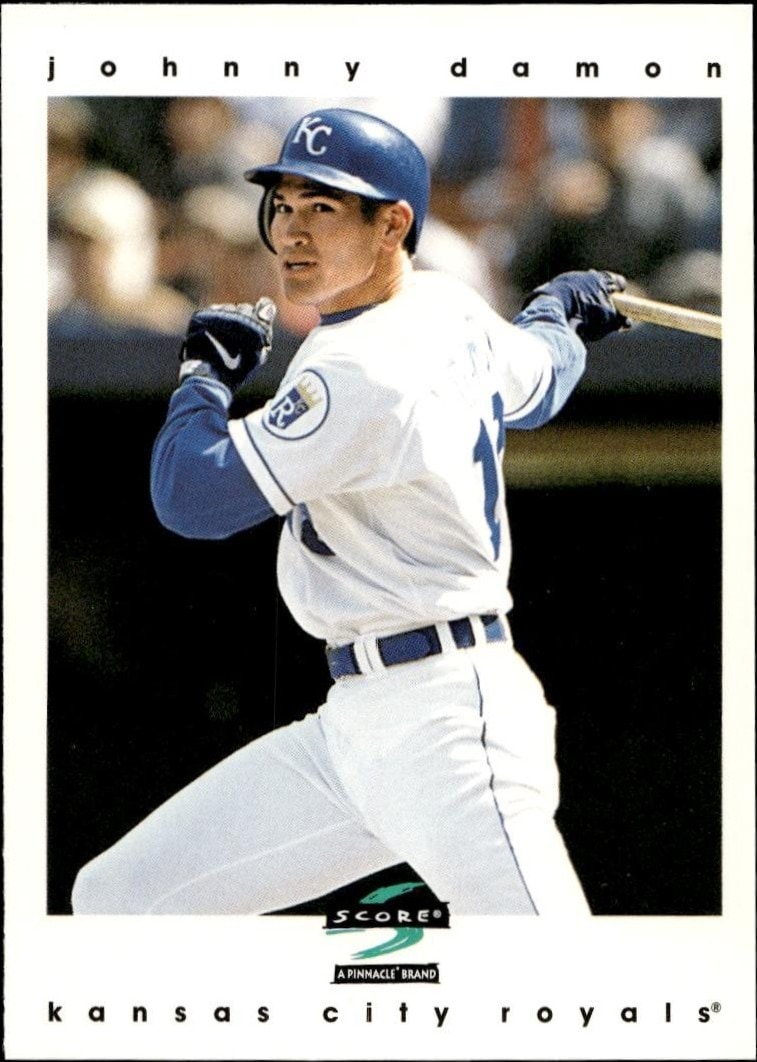 1997 Pinnacle Score Johnny Damon #3 trading card