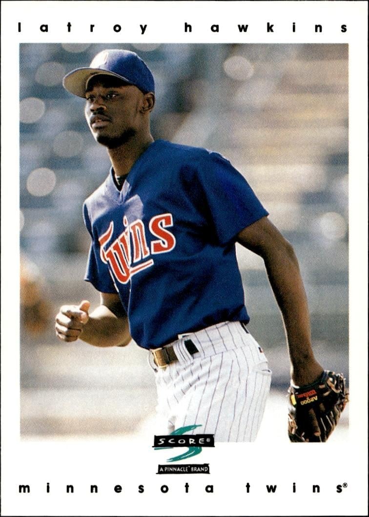 1997 Pinnacle Score LaTroy Hawkins #260 trading card