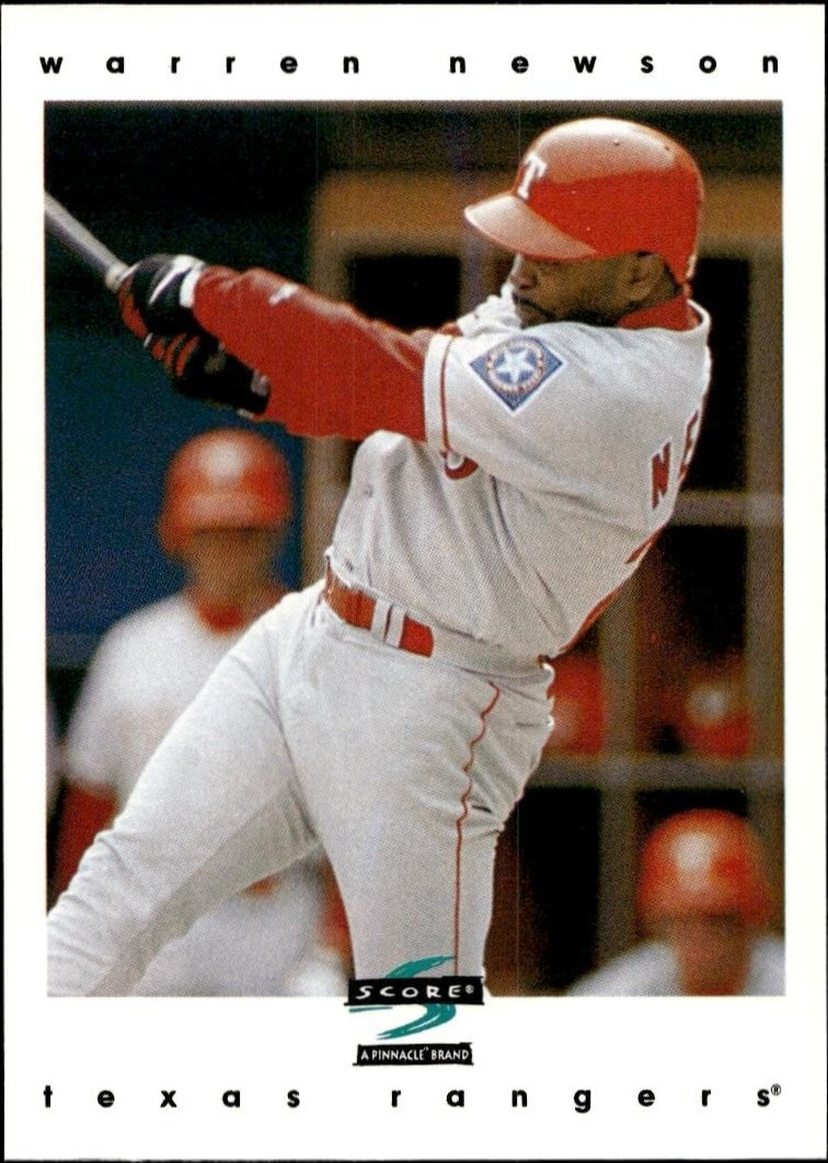 1997 Pinnacle Score Warren Newson #252 trading card