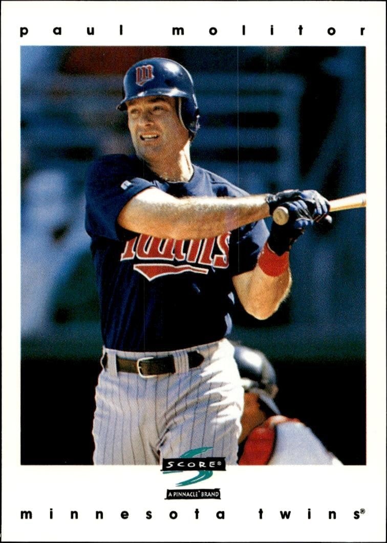 1997 Pinnacle Score Paul Molitor #243 trading card