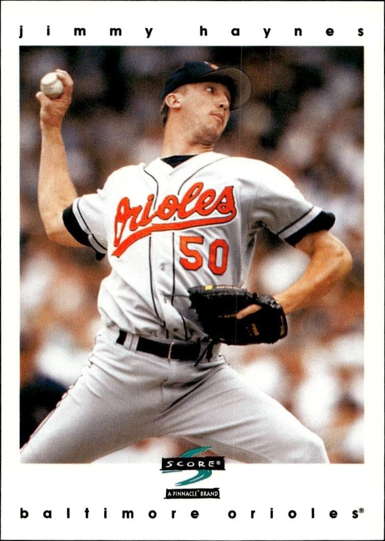 1997 Pinnacle Score Jimmy Haynes #234 trading card
