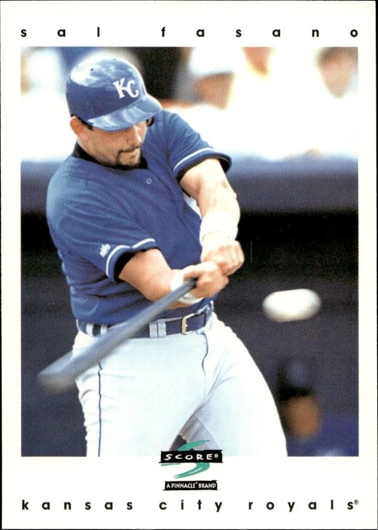 1997 Pinnacle Score Sal Fasano #70 trading card