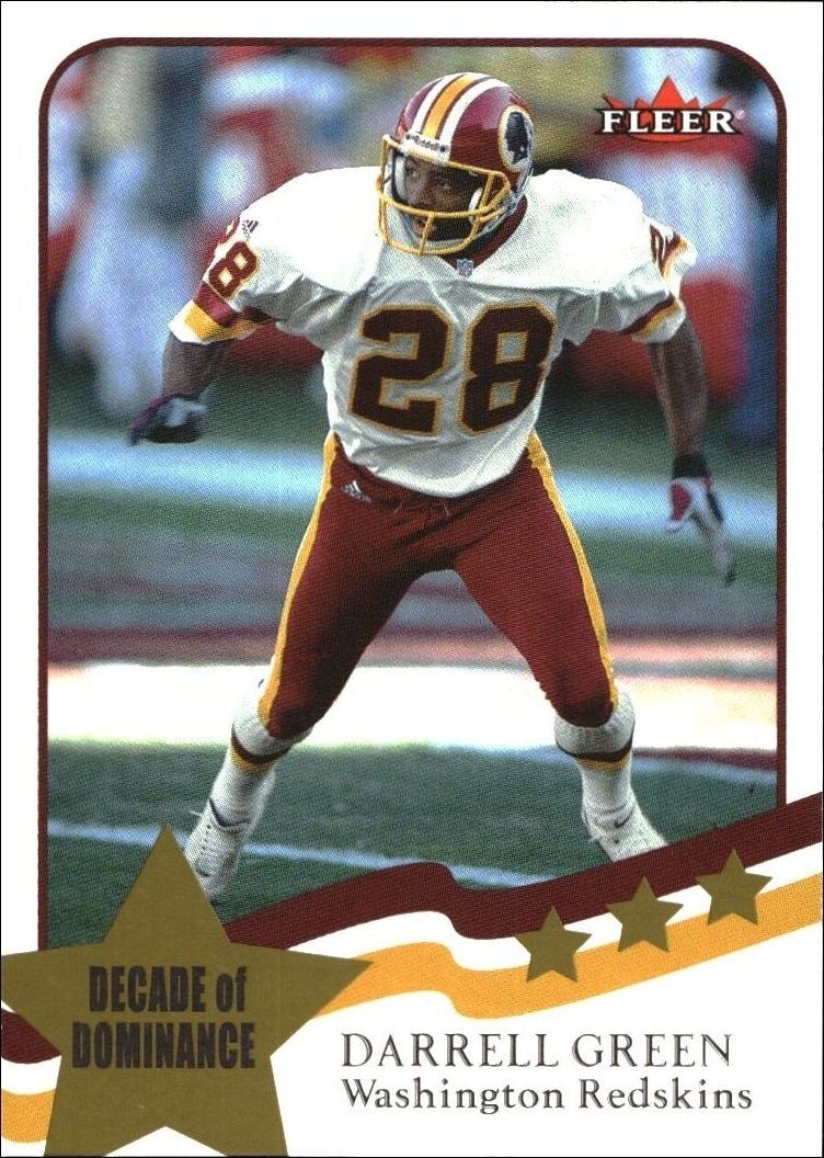 2002 Fleer Darrell Green #249 trading card