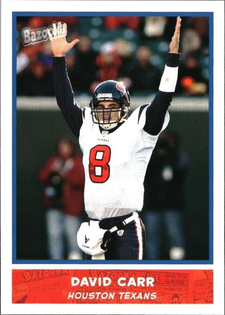 2004 Topps Bazooka David Carr #156 trading card