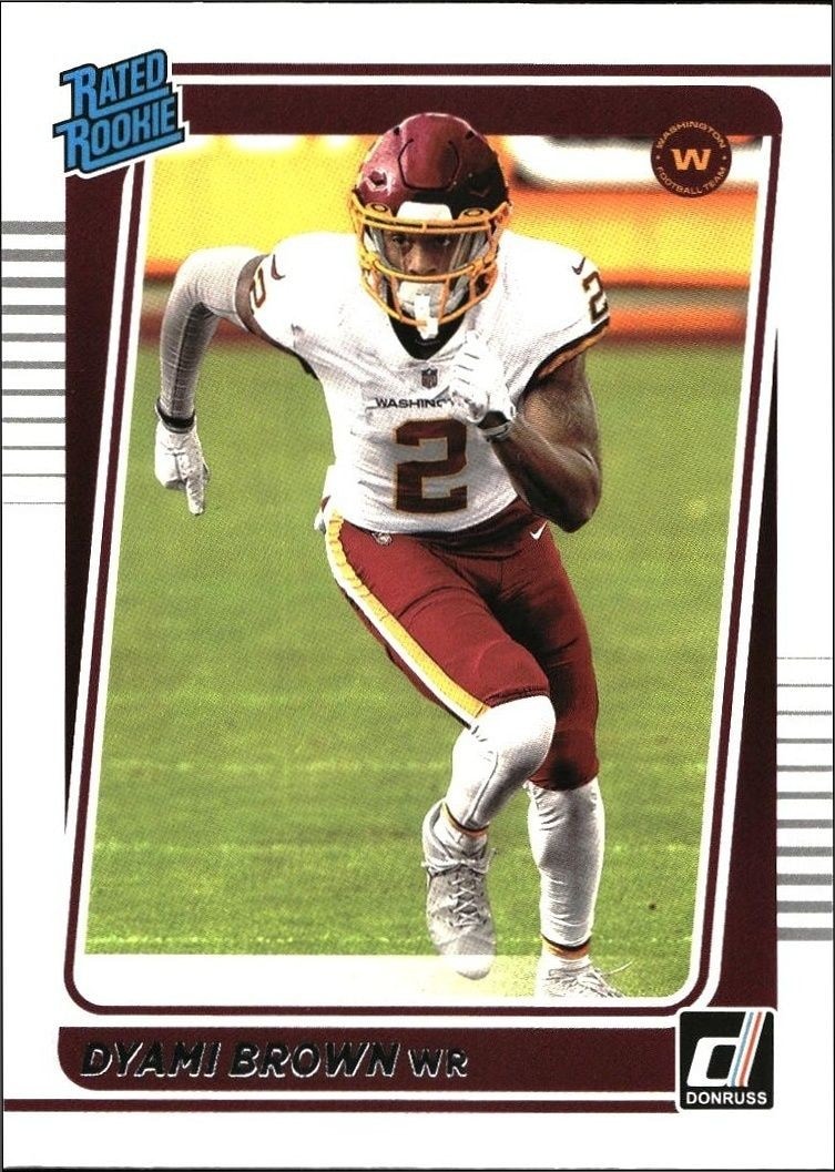 2021 Panini Donruss Dyami Brown #278 trading card