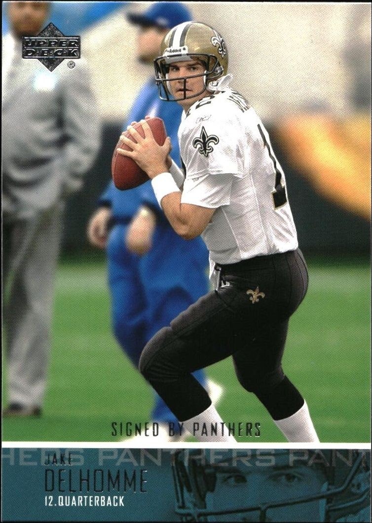 2003 Upper-Deck Jake Delhomme #137 trading card