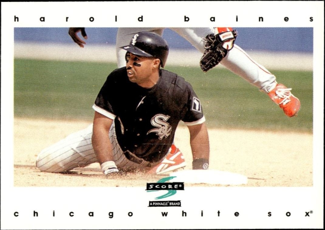1997 Pinnacle Score Harold Baines #104 trading card