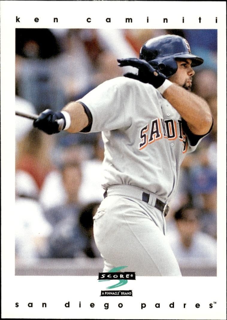 1997 Pinnacle Score Ken Caminiti #21 trading card