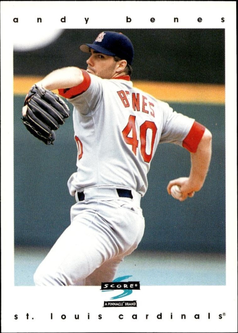 1997 Pinnacle Score Andy Benes #174 trading card