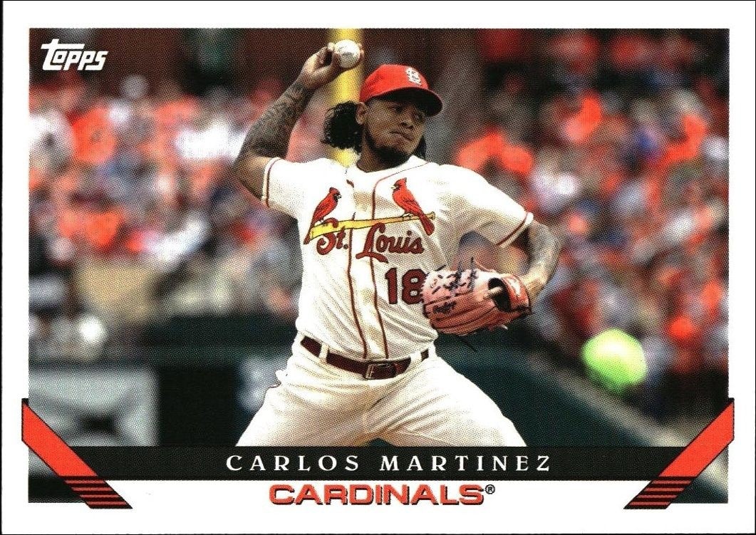 2019 Topps Archives Carlos Martinez #257 trading card