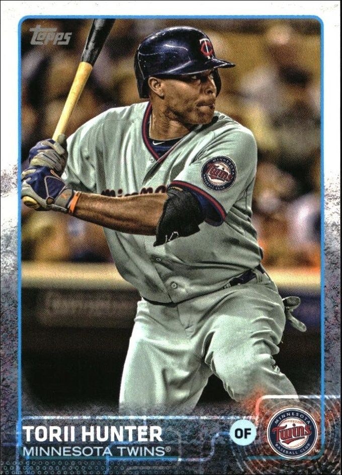 2015 Topps Series 2 Torii Hunter #590 trading card