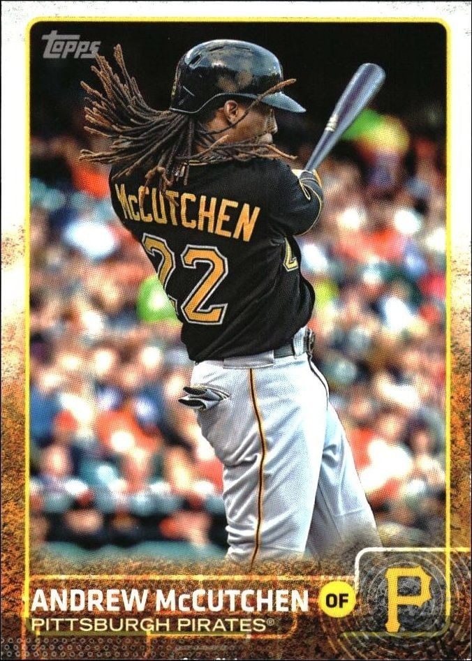 2015 Topps Series 2 Andrew McCutchen #400 trading card
