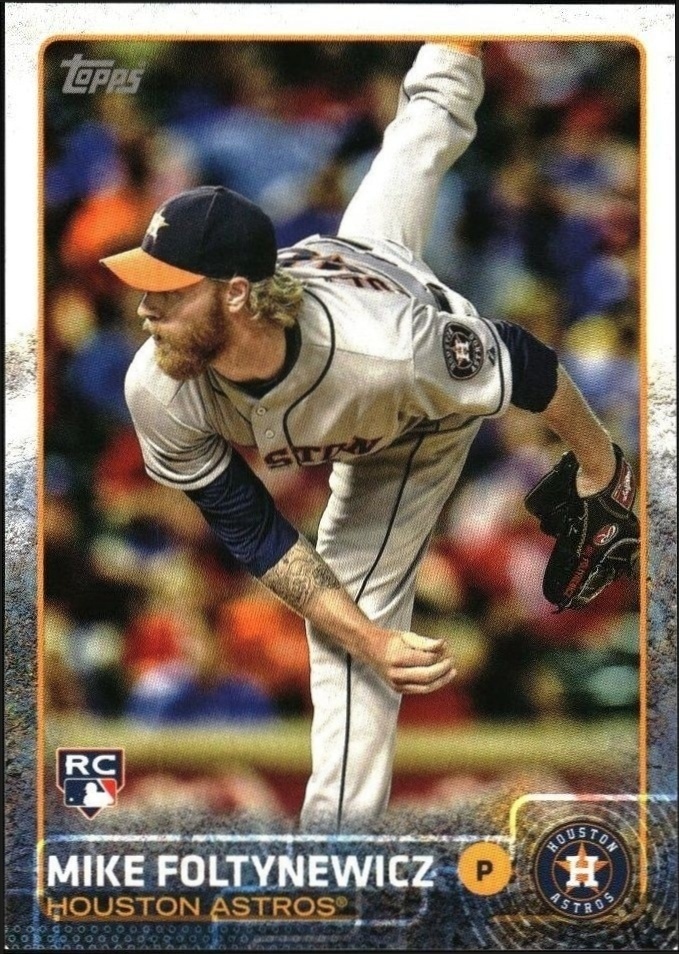 2015 Topps Series 1 Mike Foltynewicz #171 trading card