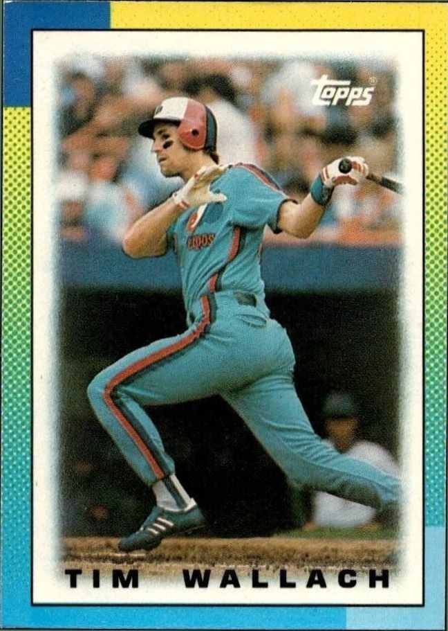 1990 Topps Minis Tim Wallach #64 trading card