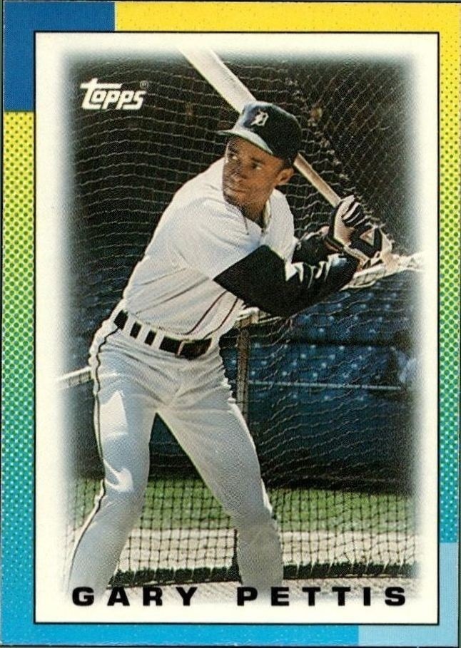 1990 Topps Minis Gary Pettis #14 trading card