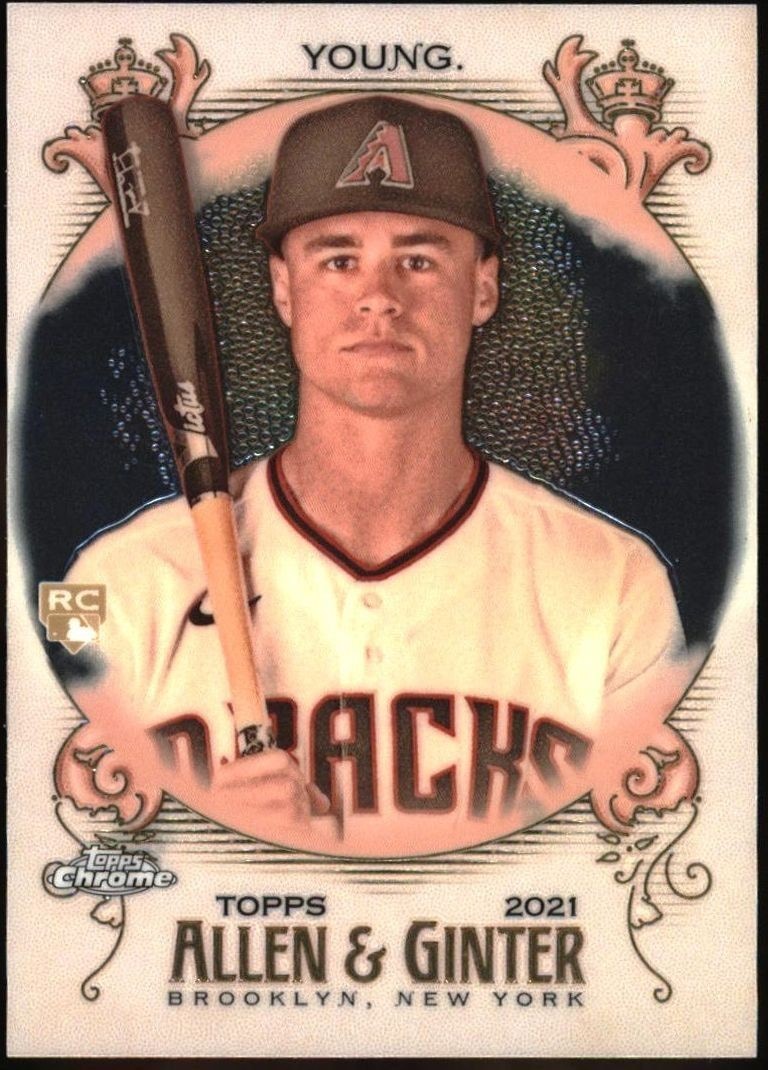 2021 Topps Allen & Ginter Chrome Andy Young #158 trading card